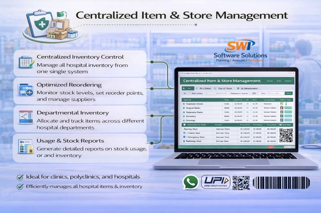 Hospital Item and Store Management Software