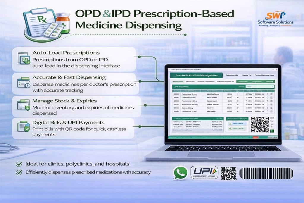 Prescription Based Pharmacy Dispensing Software